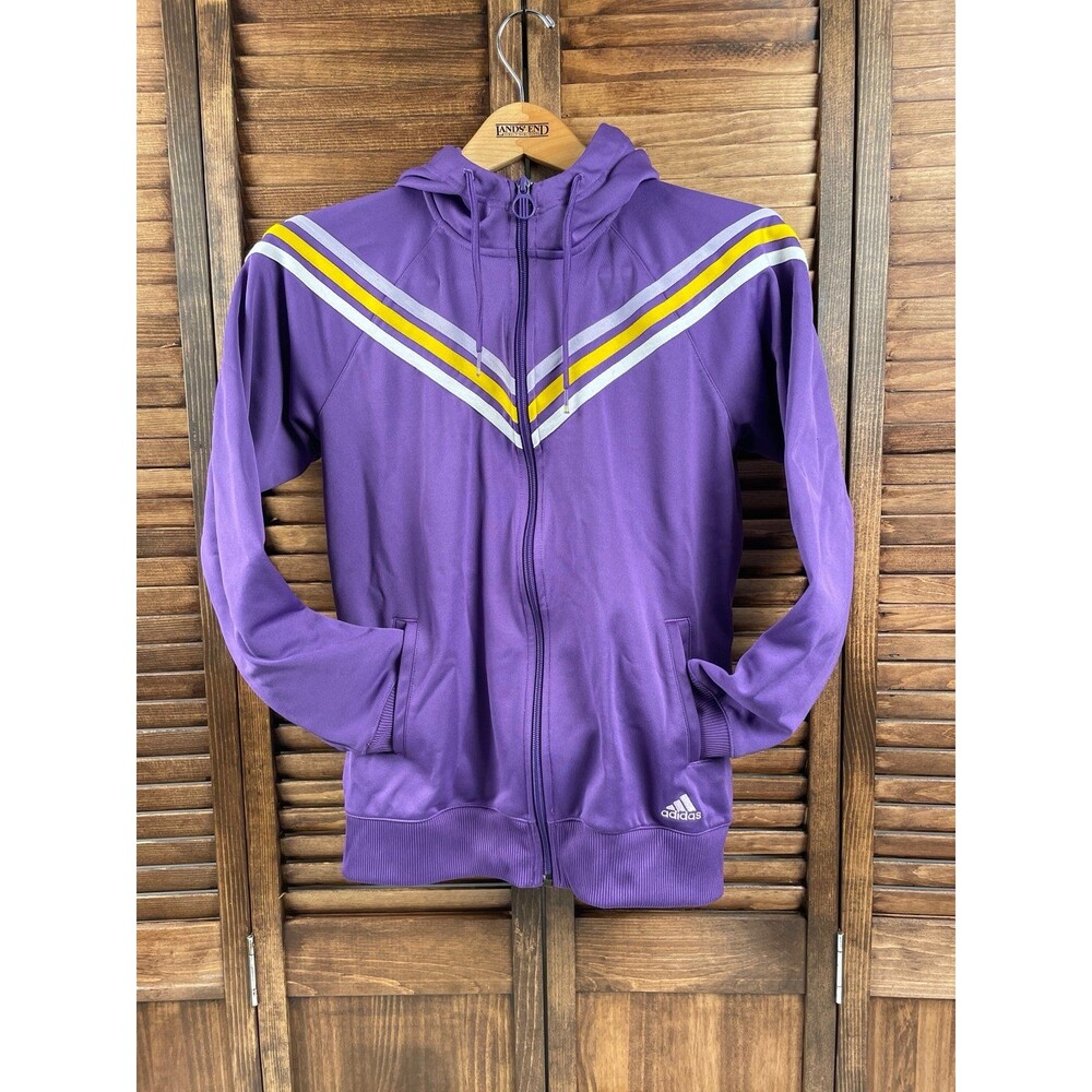 Women's Adidas Retro Zip Up Track Jacket US Size M